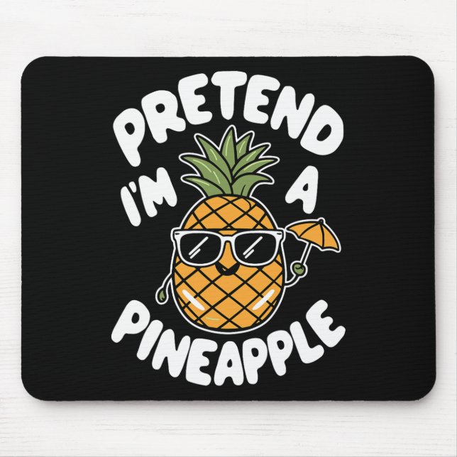 Jag är ananas musmatta (Framsidan)