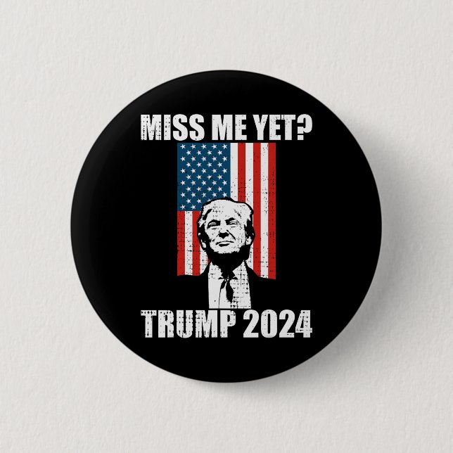 Jag är ännu en fin trump 2024 knapp (Framsida)