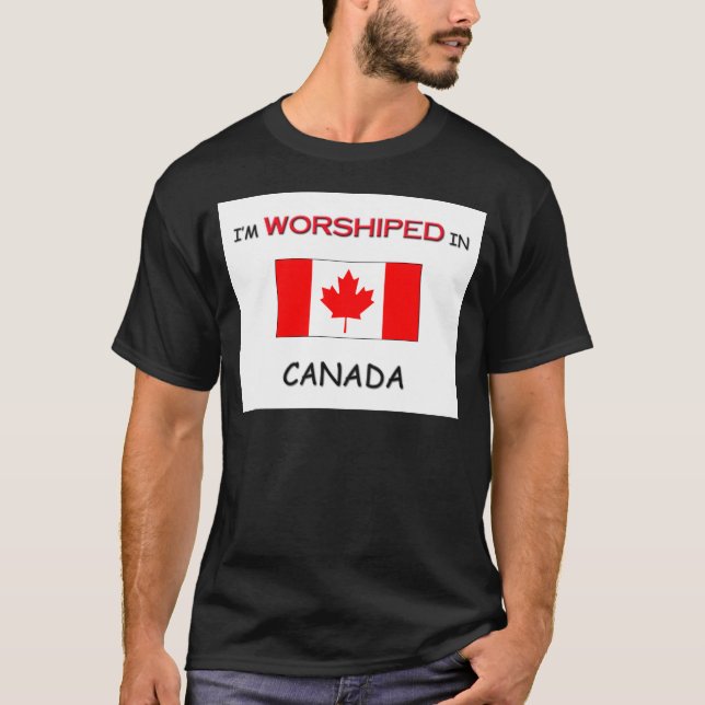 Jag är anställd i KANADA Tee Shirt (Framsida)