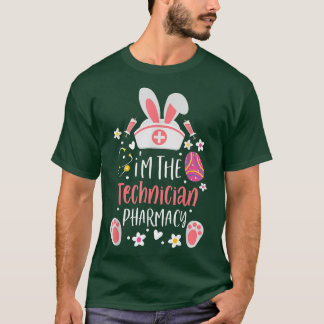 Jag är apoteksteknikern Bunny Öron-apotekare  T Shirt