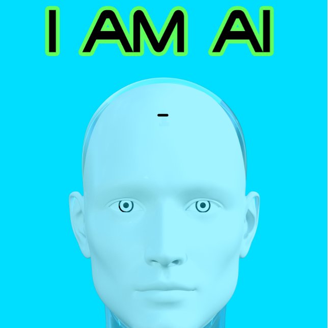 Jag är artificiell intelligens. t shirt (Skapare uppladdad)