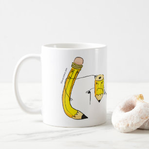 Jag är åskådare och nej, jag jobbar inte gratis! kaffemugg