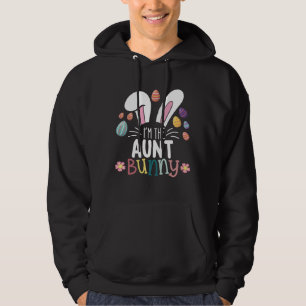Jag är Aunt Bunny påsk-familjen som passar Hoodie