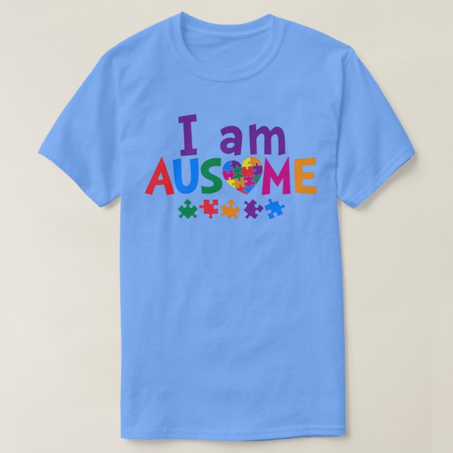 Jag är Ausome T Shirt (Design framsida)