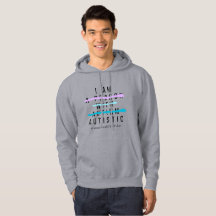 Jag är Autistic Hoodie
