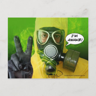 Jag är AVaken! vykort