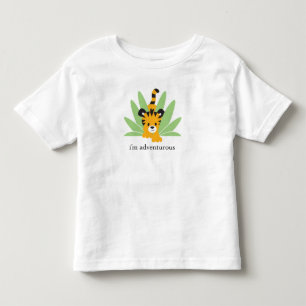 Jag är äventyrlig! År för tigern Zoodiac T-shirt