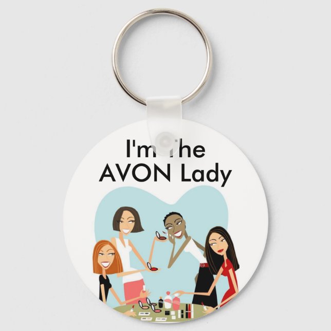 Jag är, AVON Dam Keychain Nyckelring (Framsida)