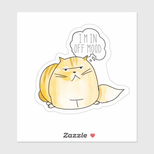 Jag är avstängd klistermärken (Ark)