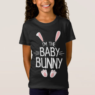 Jag är Baby Bunny Kids Cute Matching Family Easte T Shirt