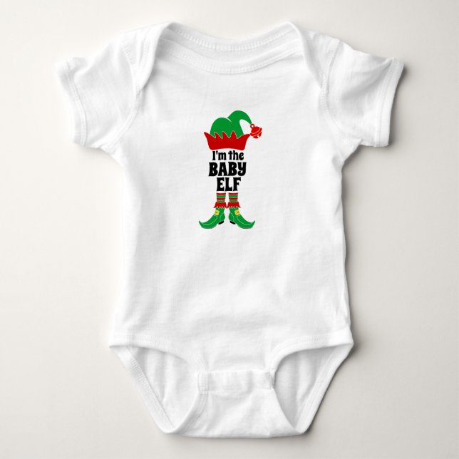 Jag är Baby Elf T Shirt (Framsida)