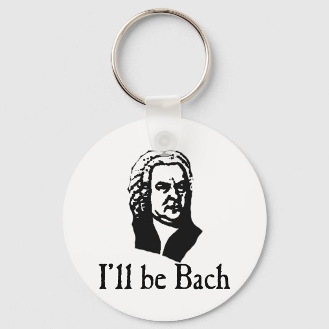 Jag är Bach Nyckelring (Framsida)
