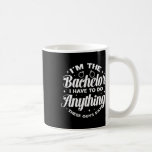 Jag är Bachelor Groom Bachelor Party-Marskalkarna Kaffemugg<br><div class="desc">Jag är Bachelor Groom Bachelor Party-Marskalkarna</div>