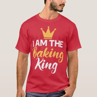Jag är Baking Kung Cooking Baking Baker T Shirt