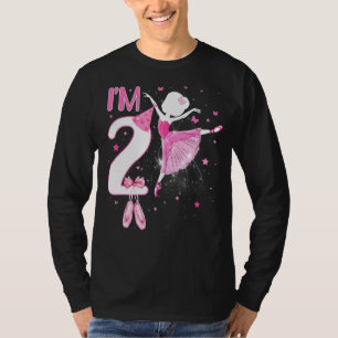 Jag är Ballerina Girls Ballet Dancer Bda T Shirt