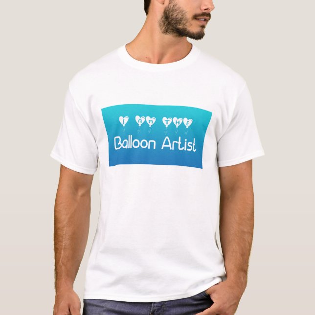 Jag är ballonkonstnären T-Shirt (Framsida)