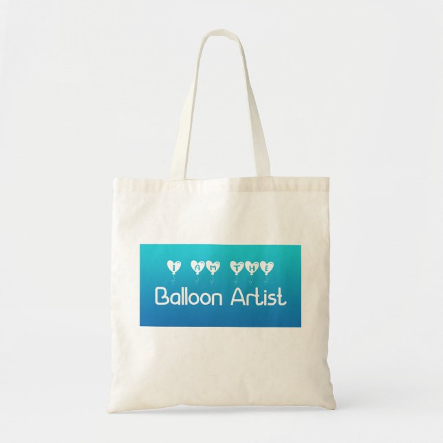"Jag är ballonspartist" Gig Bag eller Tote Bag Tygkasse (Framsidan)