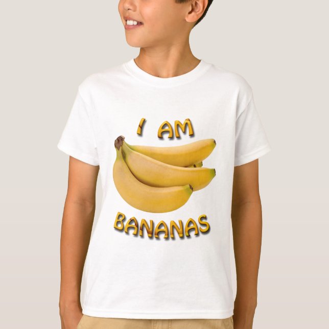 Jag är Bananas Barn T Shirt (Framsida)