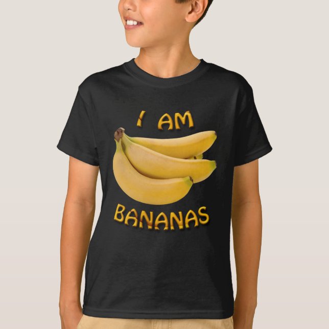 Jag är Bananas T Shirt (Framsida)