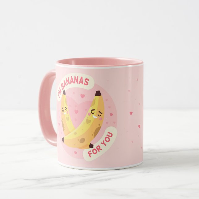 Jag är bananer åt dig mugg (Framsida vänster)