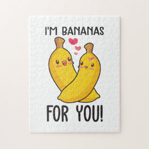 Jag är bananer för dig. pussel