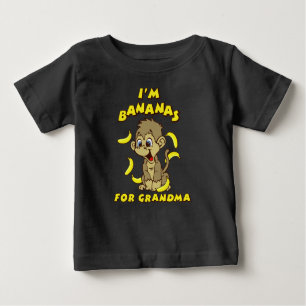 Jag är bananer för mormor tee shirt
