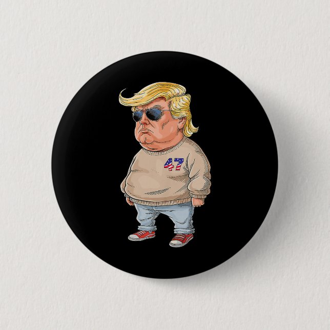 Jag är bara en Chill-kille - Lusnyt Guy Meme Trump Knapp (Framsida)