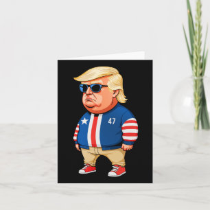 Jag är bara en chillig kille Trump rolig chillig k Kort