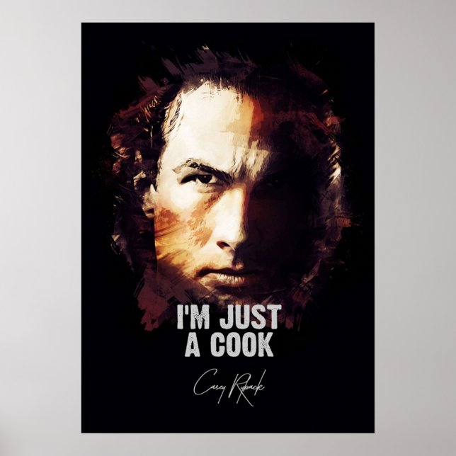 Jag är bara en Cook Casey Ryback under SIEGE Poster (Framsidan)