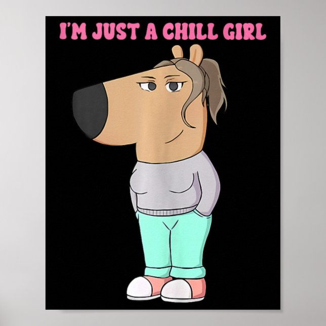 Jag är bara en flicka, ett nos för barn 4 poster (Framsidan)