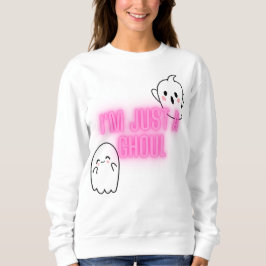 "Jag är bara en Ghoul" Kvinnor T-Shirt - Spooky Ch