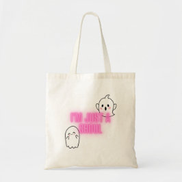 "Jag är bara en Ghoul" Tote Bag Tygkasse