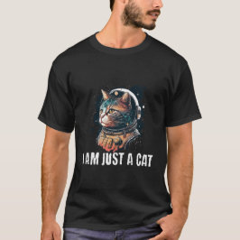 Jag är bara en katt t shirt