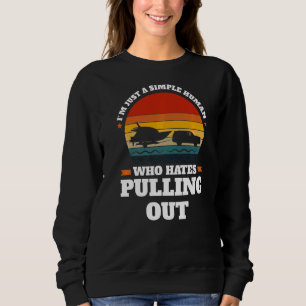 Jag är bara en människa som drar ut Boats Pulling T Shirt