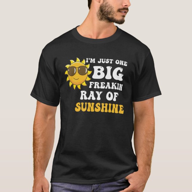 Jag är bara en stor jätte solstråle sommaren t shirt (Framsida)