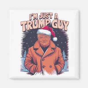 jag är bara en Trump-kille Chill Guy Meme Trump T- Magnet