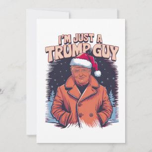jag är bara en Trump-kille Chill Guy Meme Trump T- Spara Datumet