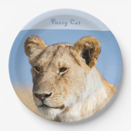 Jag är bara ett lejont foto med text.