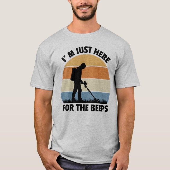 Jag är bara här för att pipa Metall.. T Shirt (Framsida)