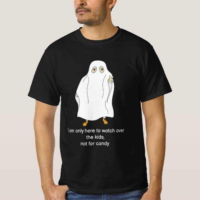 Jag är bara här för att titta på grabben T-Shirt (Framsida)