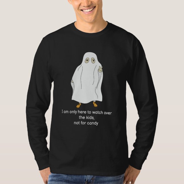 Jag är bara här för att titta på grabben T-Shirt (Framsida)
