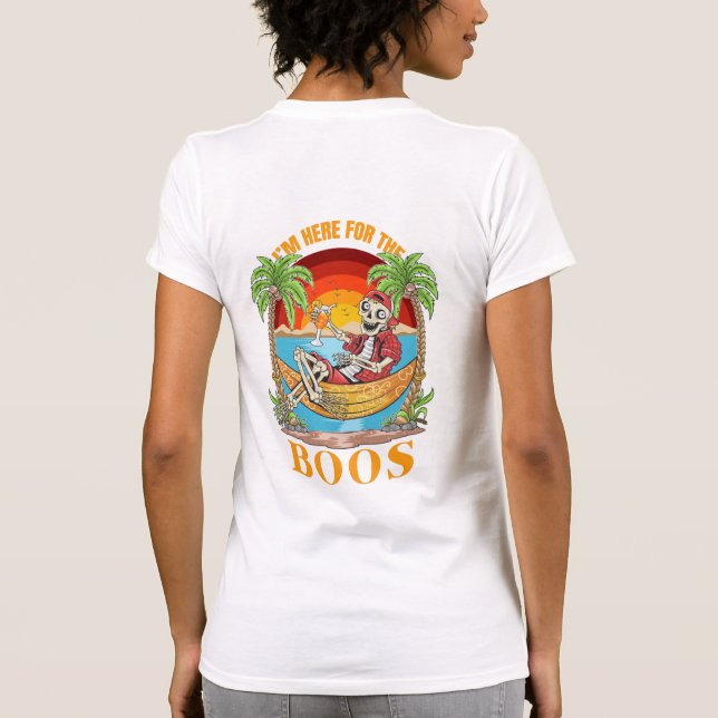 Jag är bara här för boon t shirt (Baksida)