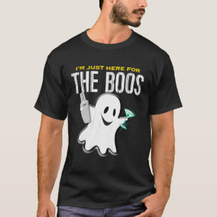 Jag är bara här för Boos - Halloween Martini Sha T Shirt