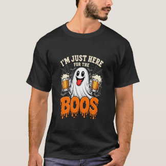 Jag är bara här för buroppen Rolig Halloween-spöke T Shirt