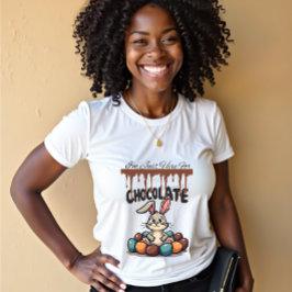 Jag är bara här för chokladen: Påskhare T Shirt