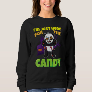 Jag är bara här för de läskiga Halloween-monstret T Shirt