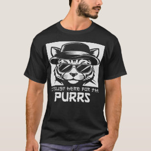Jag är bara här för de mysiga öronen Cool introver T Shirt