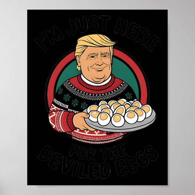 Jag är bara här för de stackars äggen... poster (Framsidan)