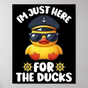 Jag är bara här för den Ankor romarschen. Poster