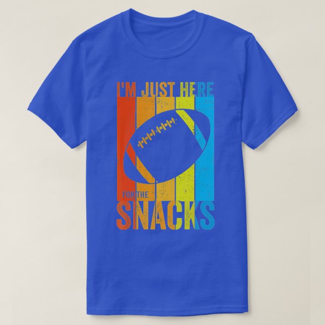 Jag är bara här för den fina Fantasy-fotbollen T Shirt (Design framsida)